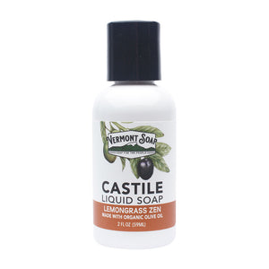 Lemongrass Zen Castile Liquid Soap