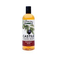 Patchouli Rose Castile Liquid Soap