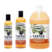 Lemongrass Zen Castile Liquid Soap