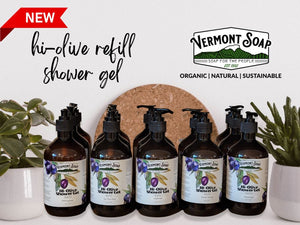 Vermont Soap Hi-Olive Lemongrass Refill Pack 16oz/473ml